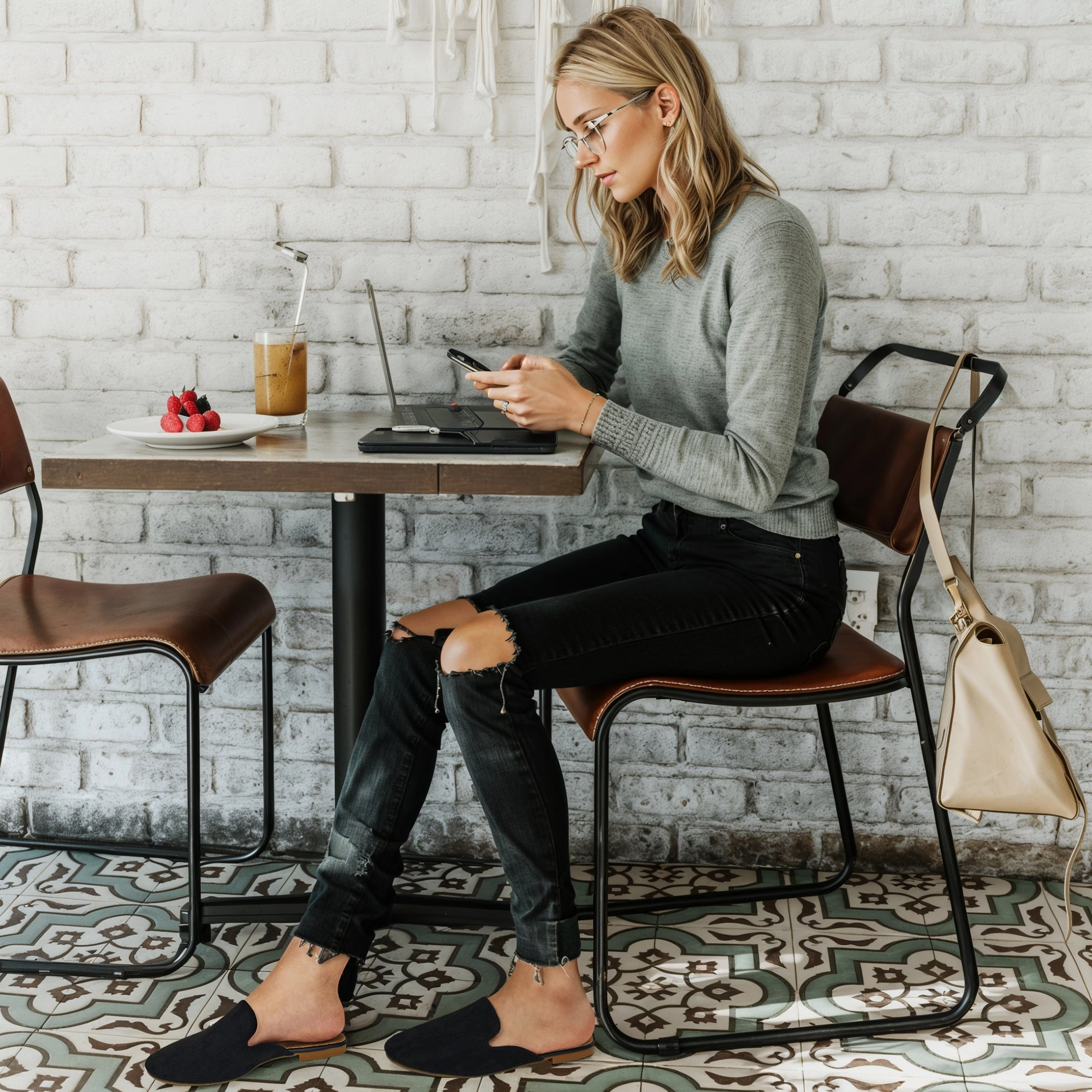 Back Pain Best Walking Ablanczoom Mules for Women Suede Clogs: Comfortable Slip On Women Flats Backless Slides Loafers Womens Mules