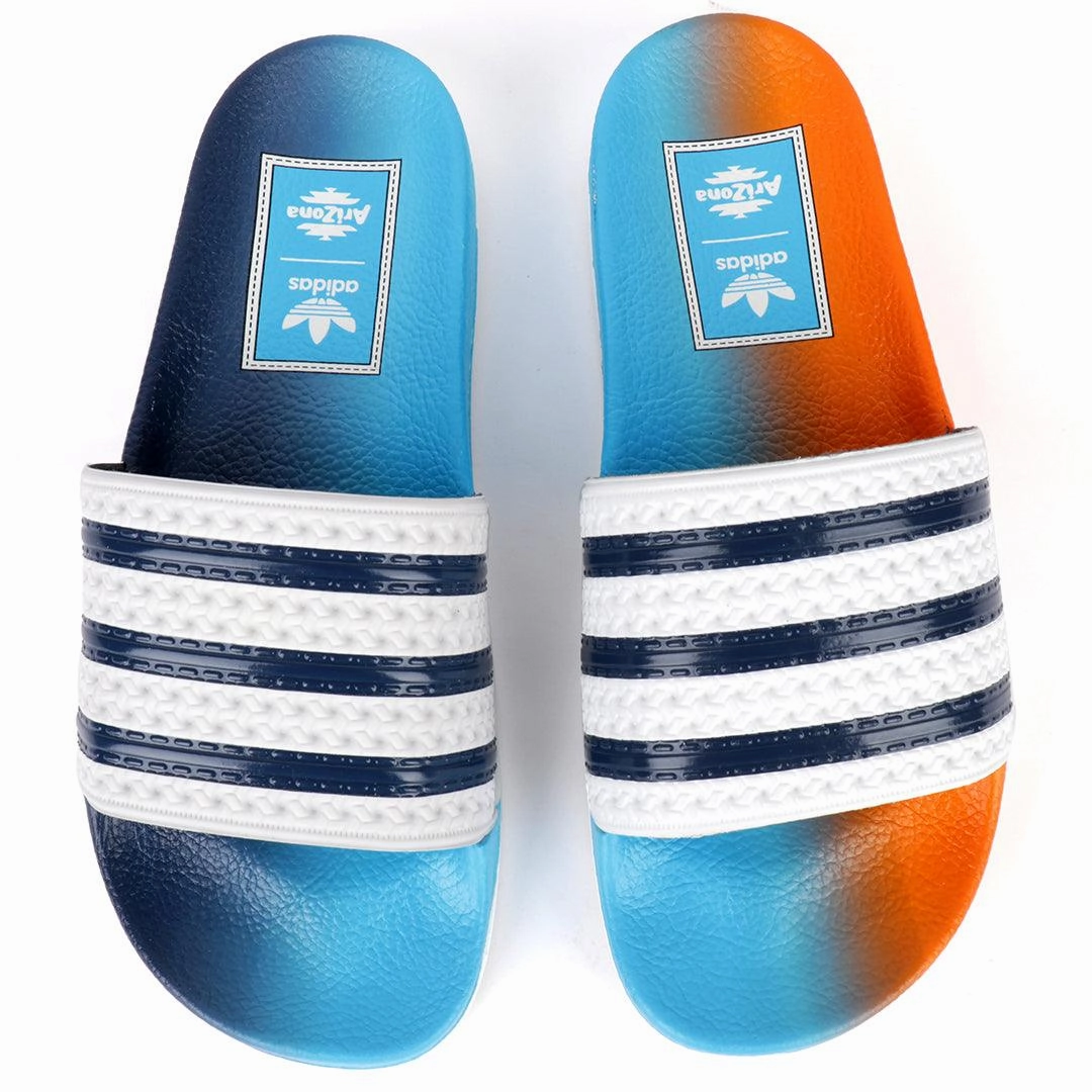 Calia Sandals AD Arizona Men's Bloomfield Slide orange Blue Sole