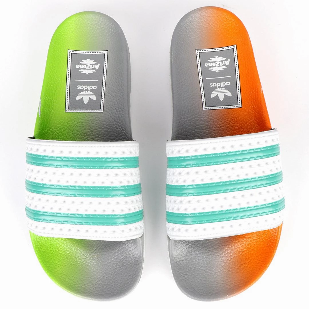 AD Arizona Men's Bloomfield Slide orange Grey Sole Family Friendly Sandals Resorts