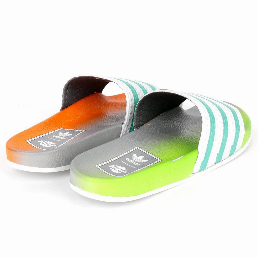 Big Time Sandals AD Arizona Men's Bloomfield Slide orange Grey Sole