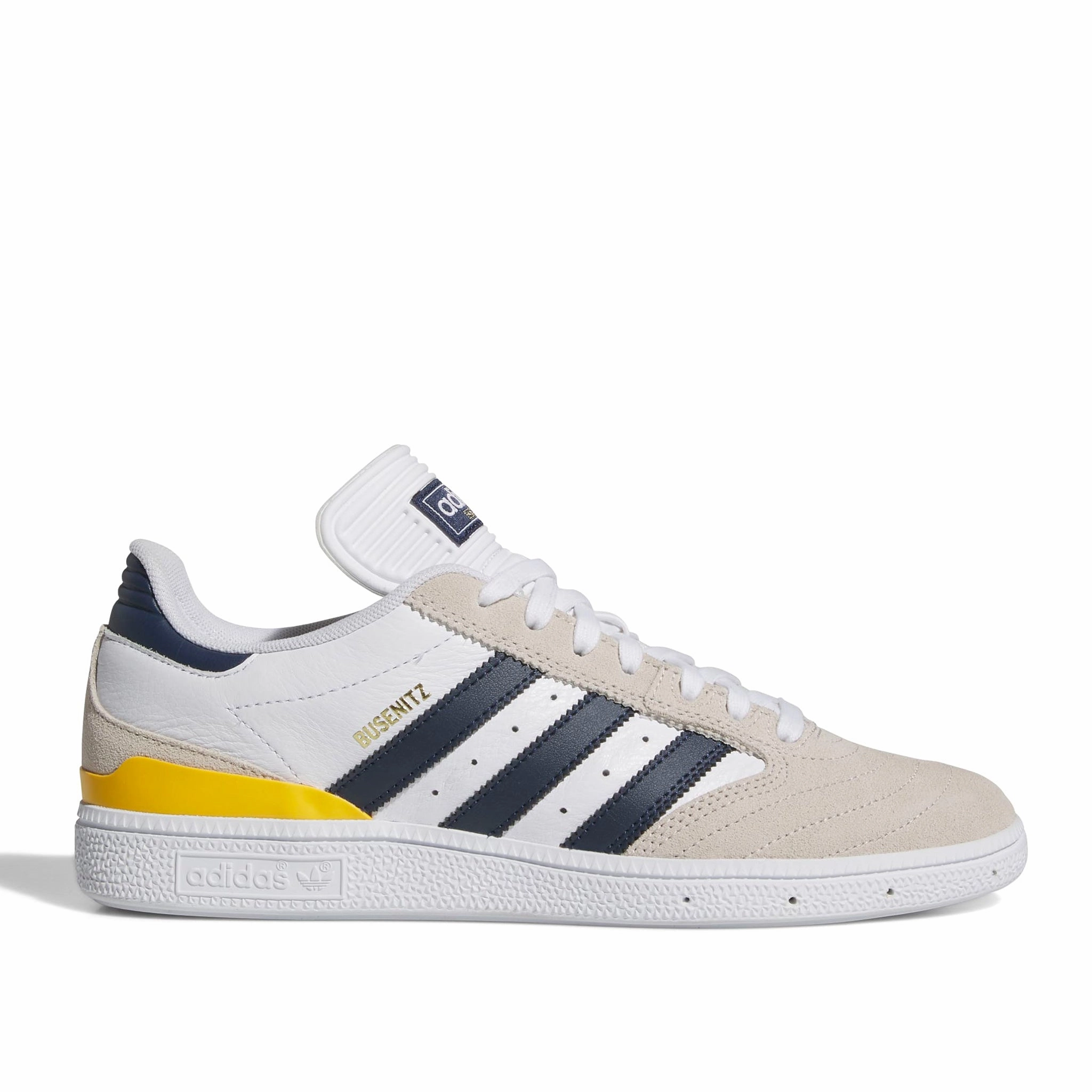 Slip-on Check Foxing Skate Adidas Busenitz Brown/Navy/White