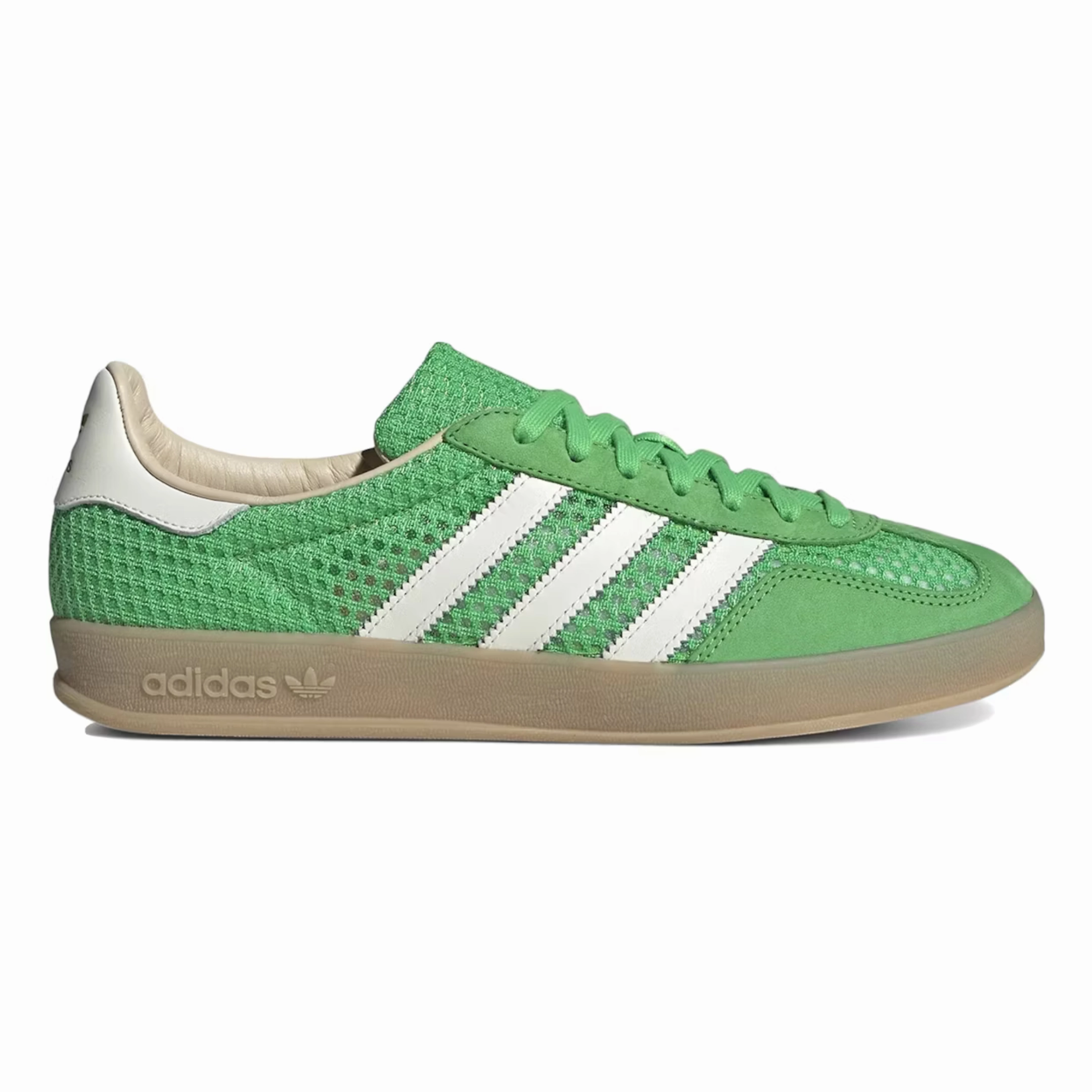 Adidas Men's Gazelle Indoor Energy Green/Off White/Magic Beige Sneakers Vs Casual Shoes