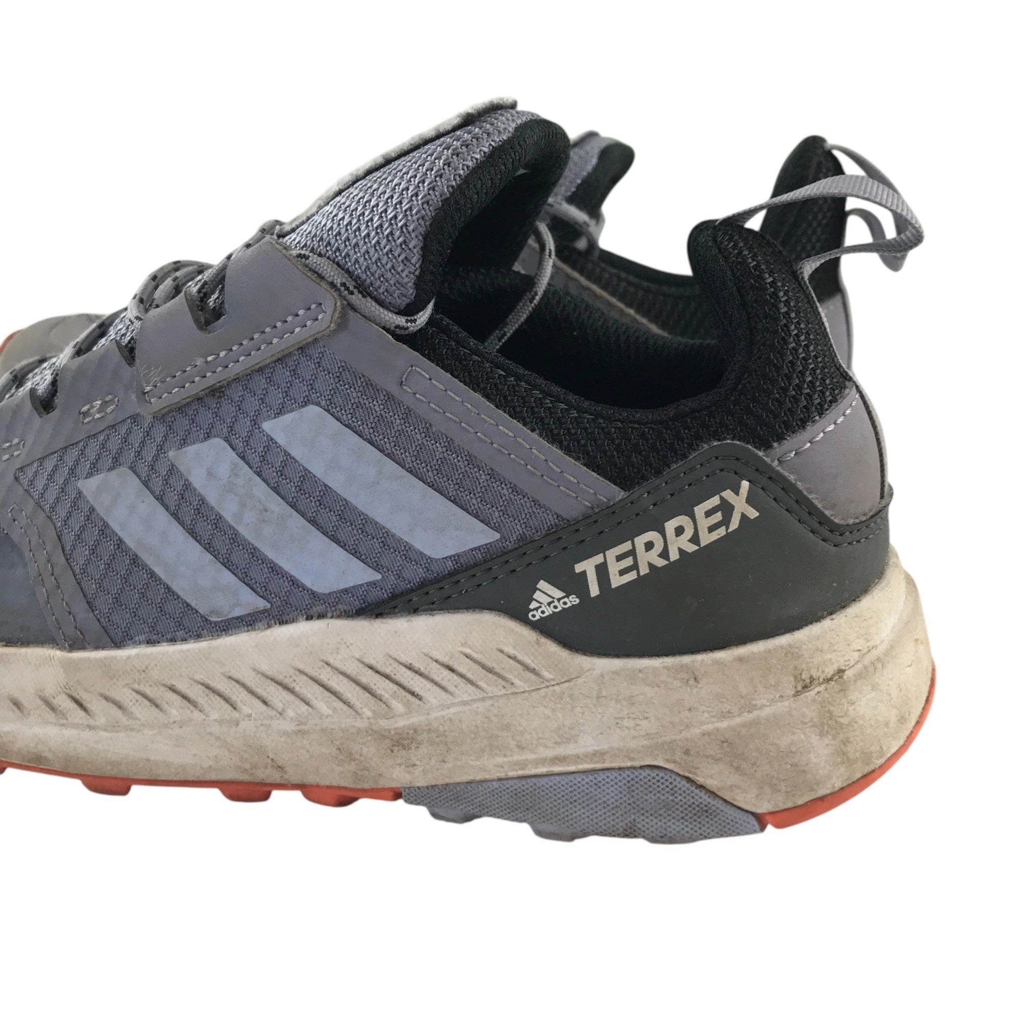 Walking Shoe Walking Adidas Terrex outdoors walking trainers shoe size 3.5 light blue with white outer sole