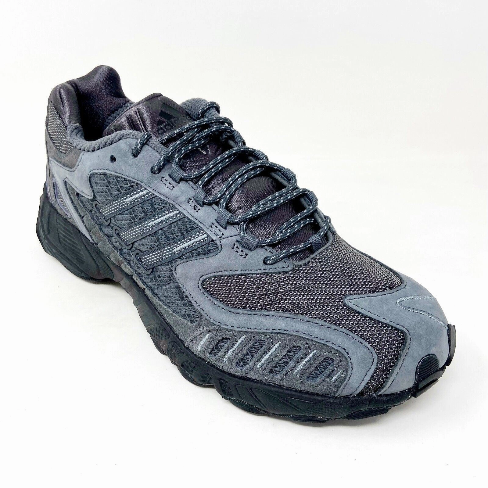 Adidas Torsion TRDC Grey Black Mens Trainers Lifestyle Sneakers EH1551 Rock Rooster Hiking Boots