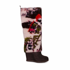 UGG X Claire Tabouret Fluff Stout Boots - Women's Unique Boots