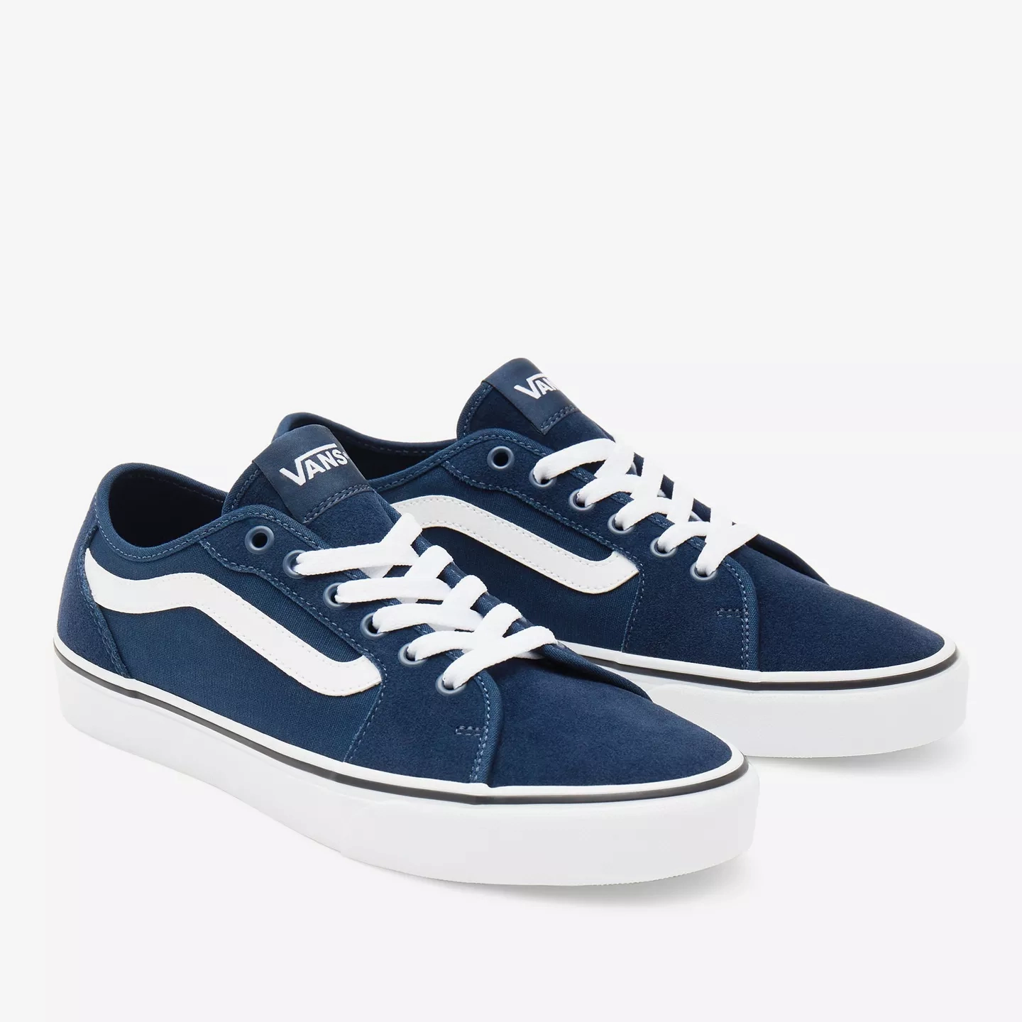 Top Running Shoes Vans Men's Filmore Decon Canvas Sneaker, Dress Blue
