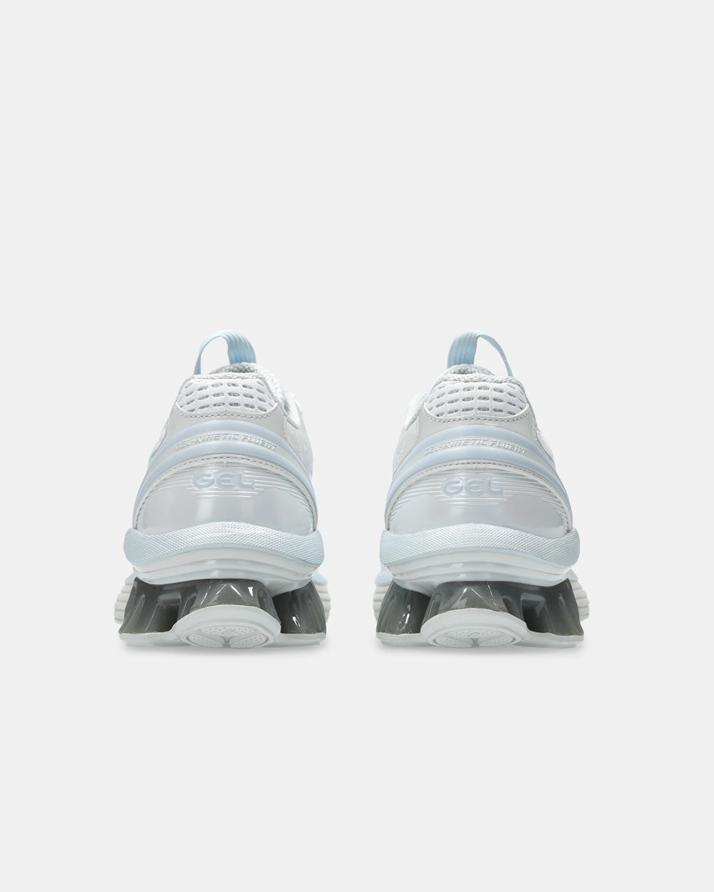 US6-S GEL-Kinetic Fluent Glacier Grey/Soft Sky Asics Tokyo Marathon 2020 Shoes