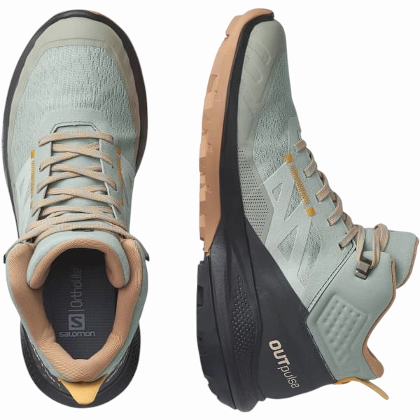 Salomon Women's Outpulse Mid GTX Hiking Shoes Waterproof Lightweight Hiking Boots