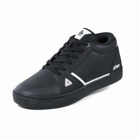 Afton Cooper Flat Pedal MTB Shoe - Black-White Priority Mail Rate Shoe Box