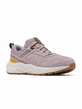 Columbia Women Purple PLATEAU VENTURE Resoleable Hiking Boots