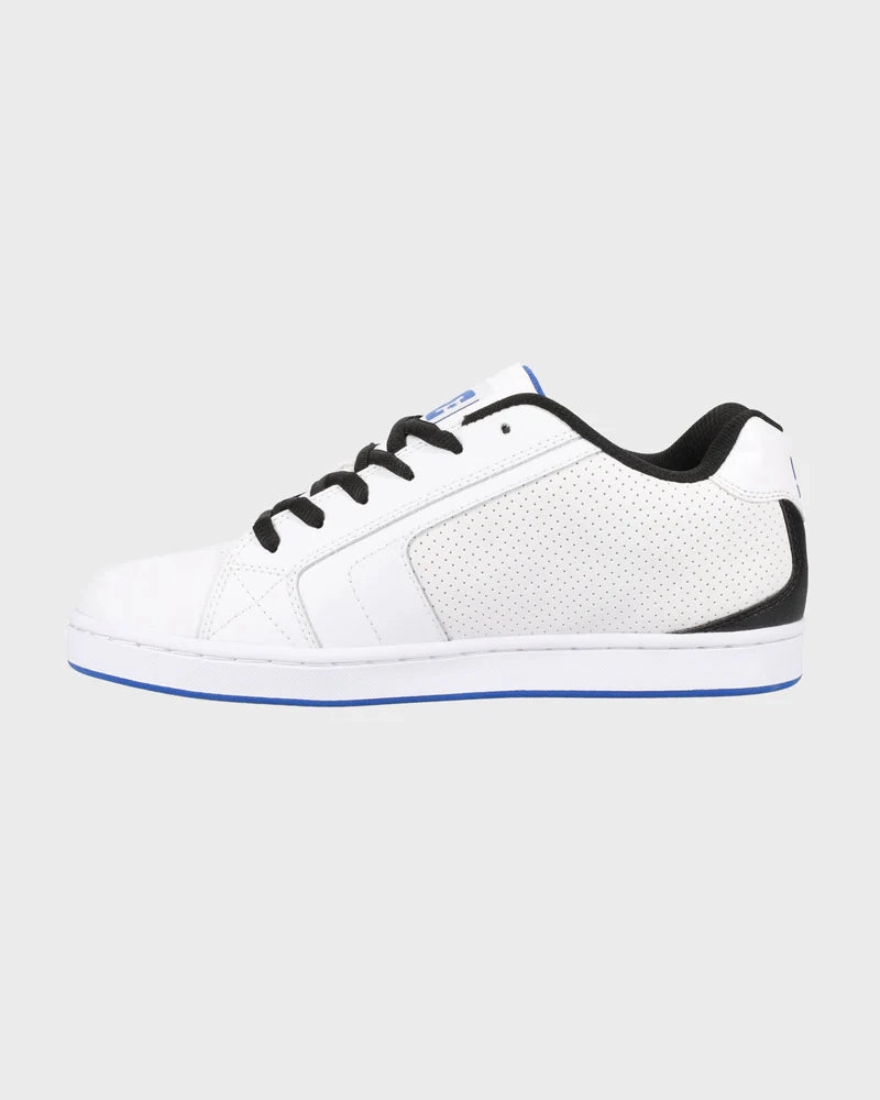 Good Shoes To Skate In DC Net - White/Black/Blue