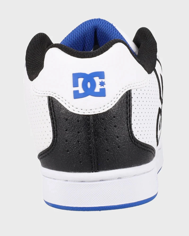 Comfortable Skate Shoes For Feet DC Net - White/Black/Blue