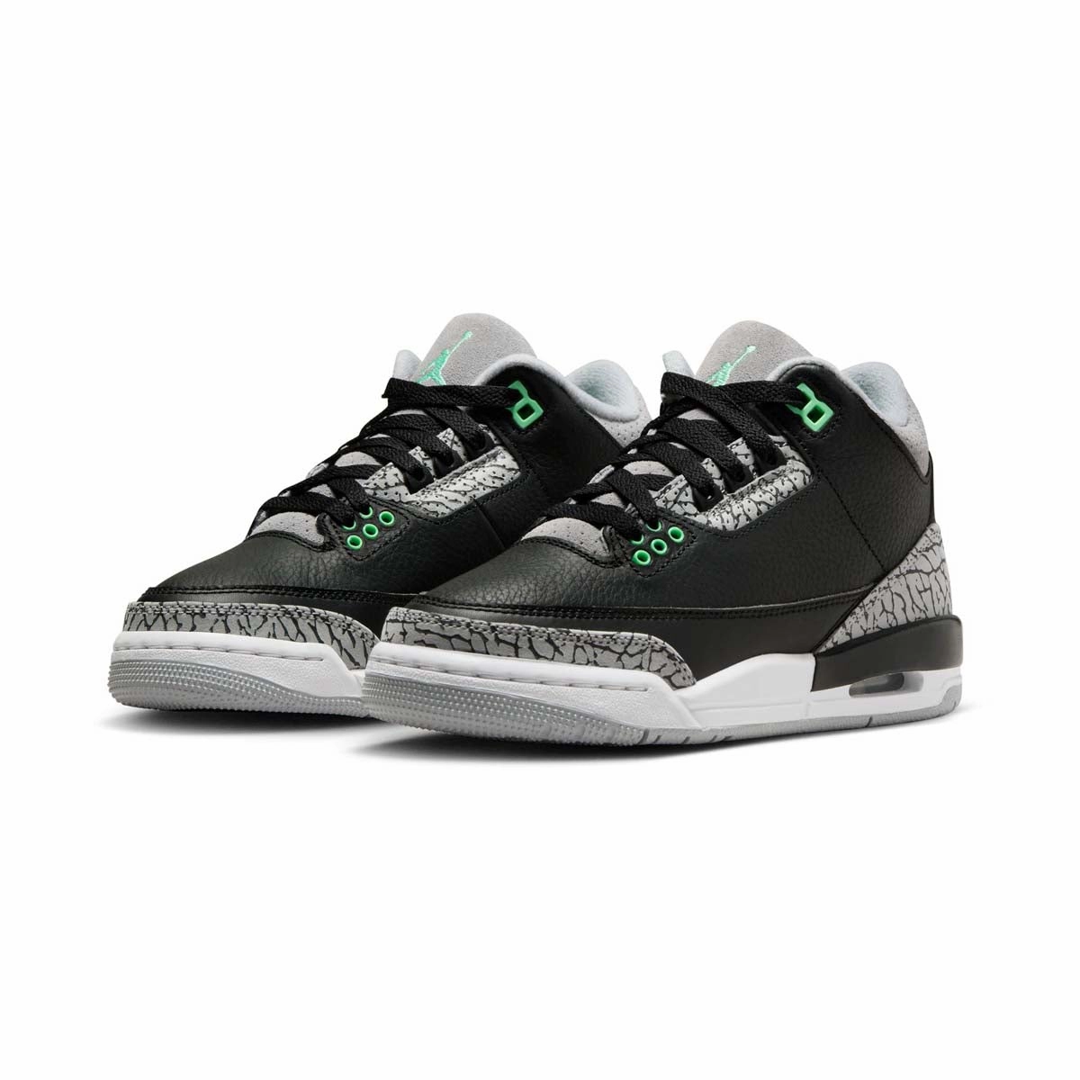 Best Shoes For Speed Walking Air Jordan 3 Retro 'Green Glow' Big Kids' Shoes