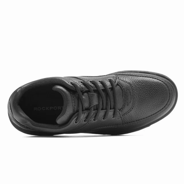 Rockport World Tour Classic Lace Up Men's - Black For Plantar Fasciitis  Best Walking