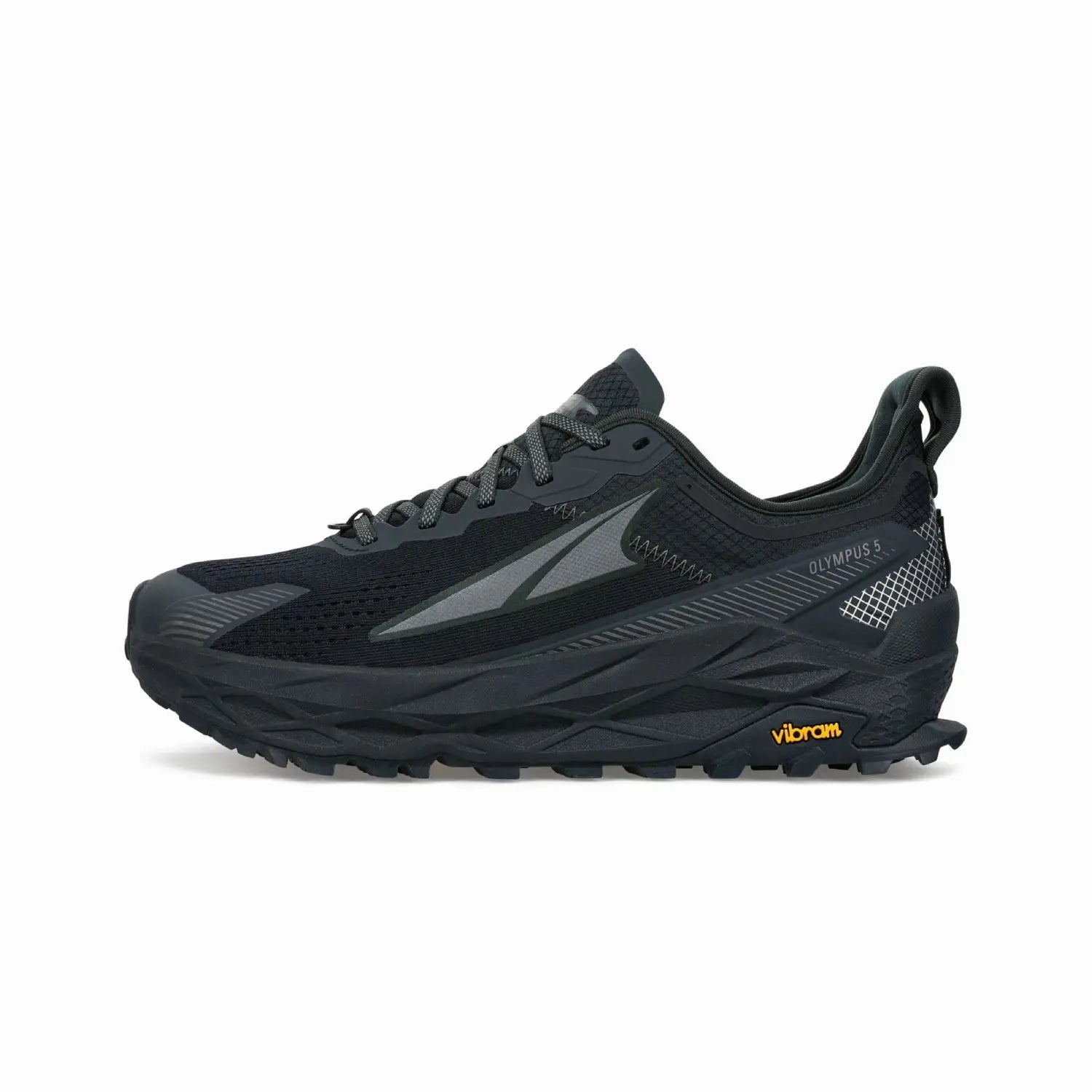 Altra Olympus 5 Trail Running shoes For Men, Black/Black Casual Shoes To Wear With Pants