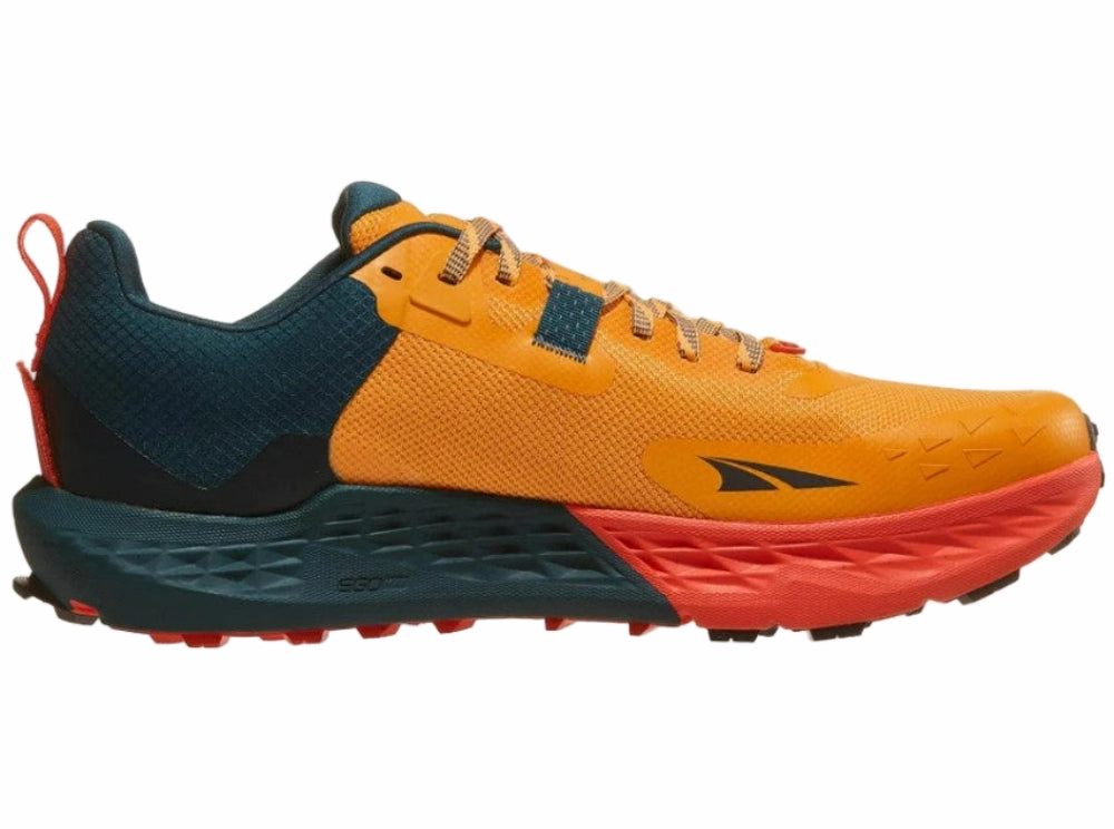 Altra Timp 5 Trail Running shoes For Men, Orange/Teal New Trend Casual Shoes