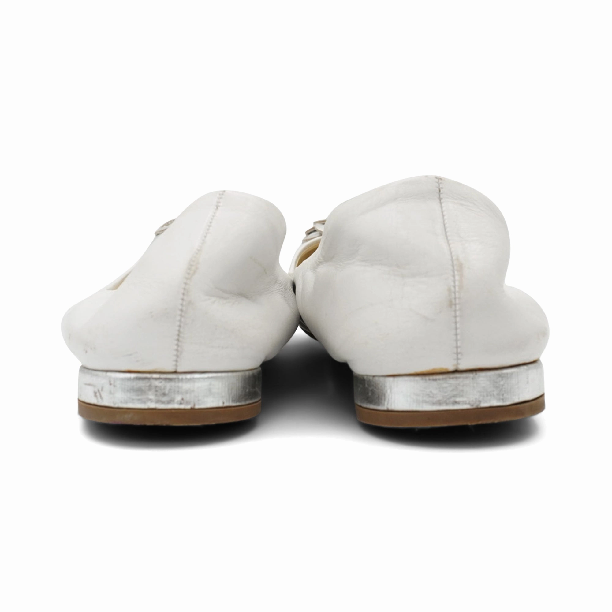 Chanel 'Camellia' Flats - Women's 38 Heel Shoes