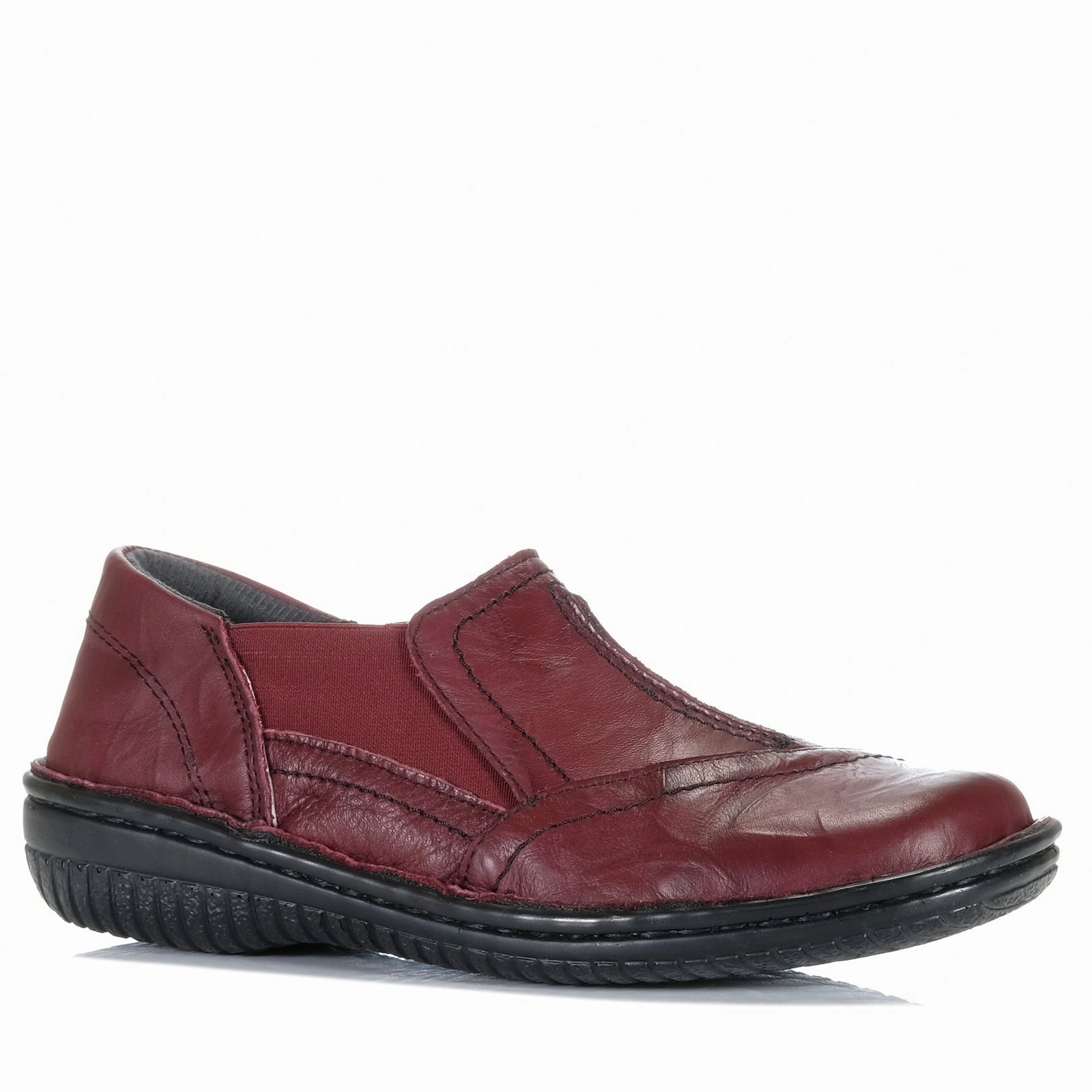 Best Shoes For Walking On Concrete Floors All Day Cabello 761-27 Dark Burgundy