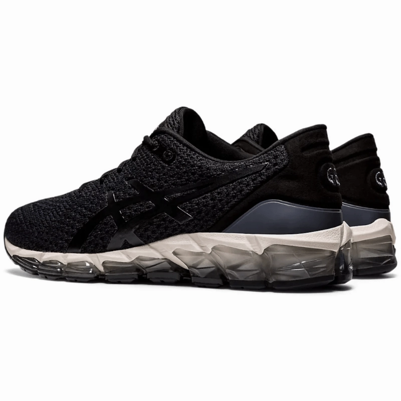 Mens Asics Gel Quantum 360 5 Knit "Black/Cream" Asics 2014 Running Shoes