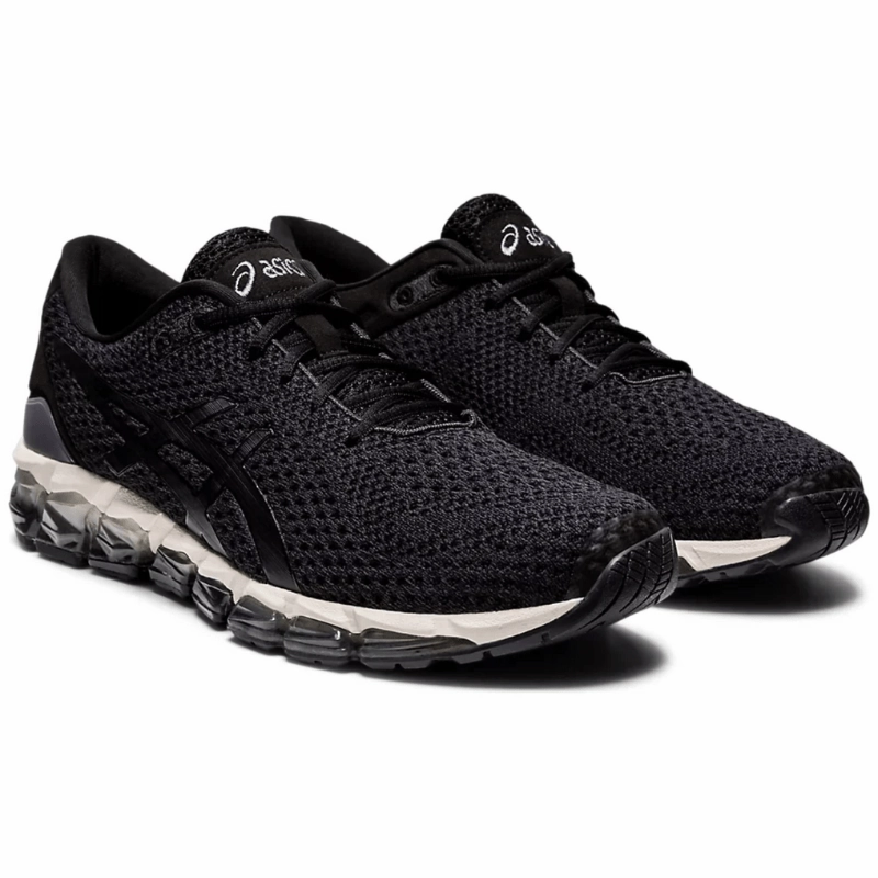 Mens Asics Gel Quantum 360 5 Knit "Black/Cream" Asics Shoe Laces Replacement
