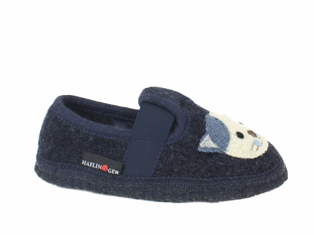 Slippers Disposable Haflinger Children's slippers Pets Blue