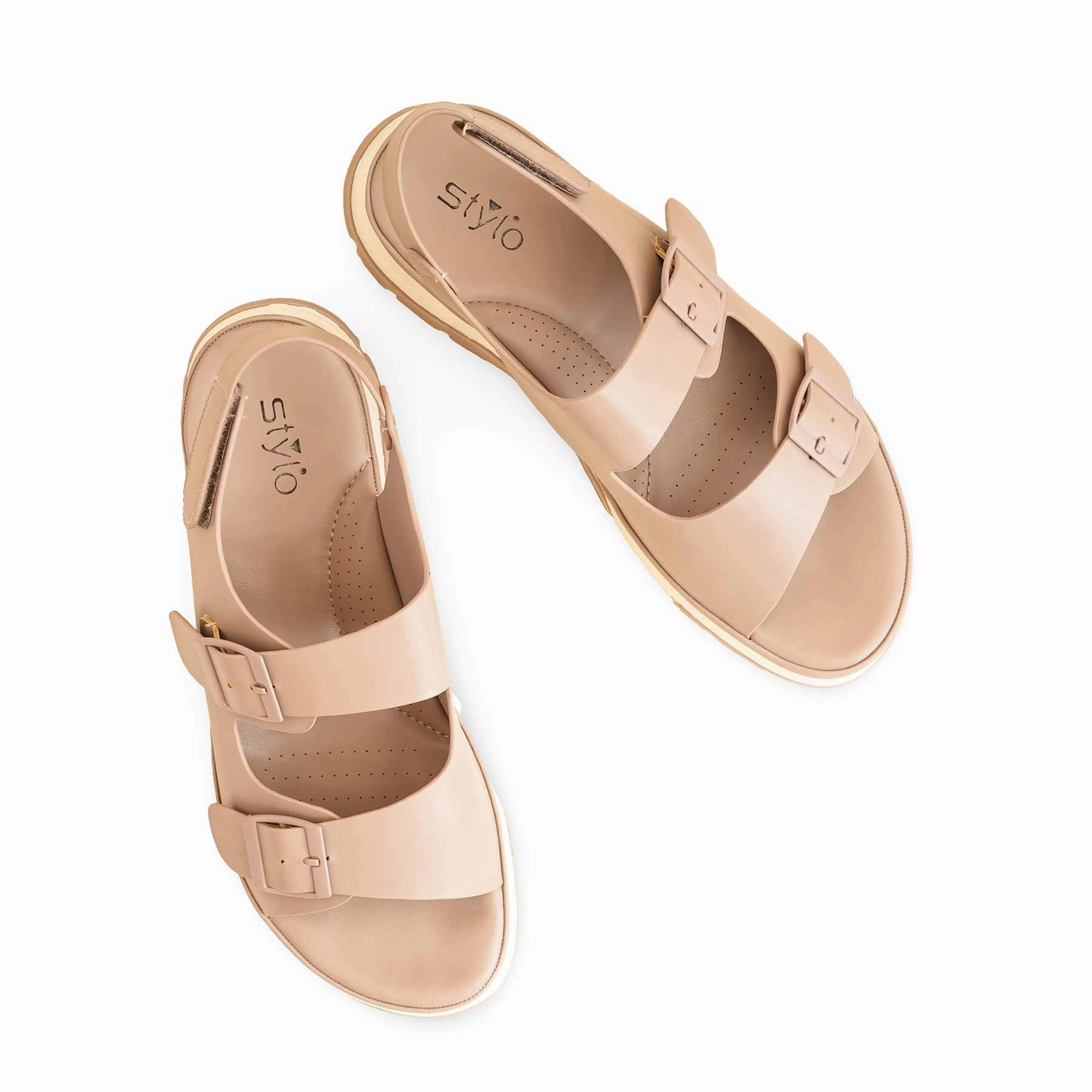 Genuine Leather Sandals Lilac Formal Women Sandal PU0364