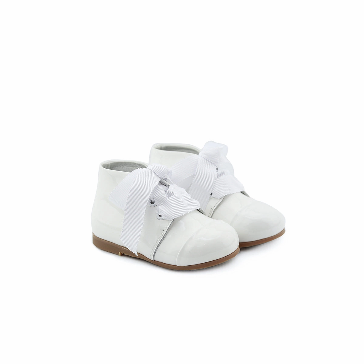 Amelia Patent Leather Lace-up Booties Suede Knee High Boots