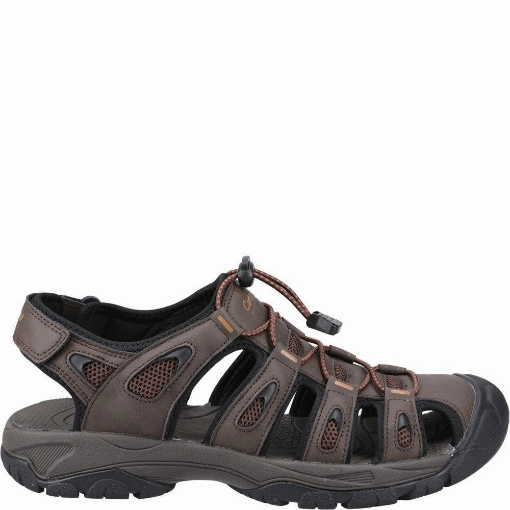 Walking Soft Shoes Ampney Sandal Brown