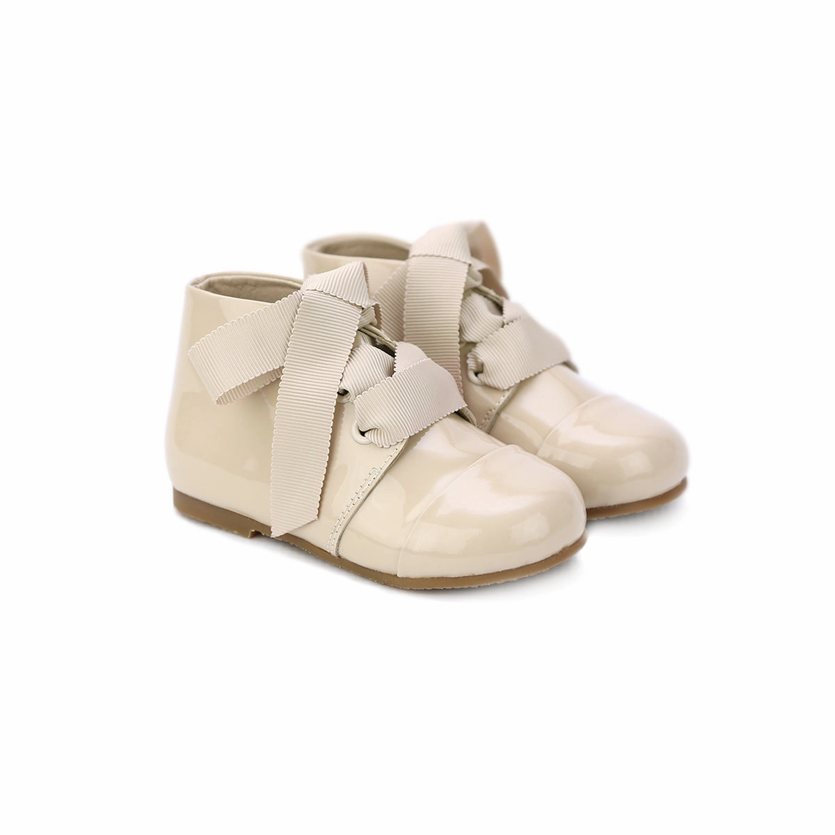 Santoni Boots Amy Patent Leather Boots