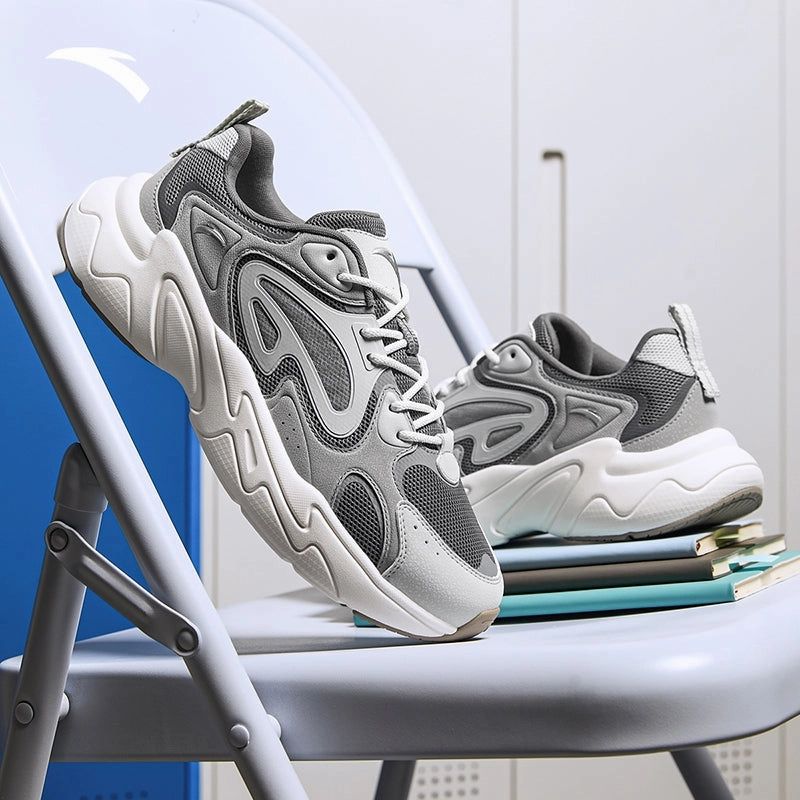 Air Max Dawn Casual Shoes ANTA Men Pulse Casual Shoes/Sneakers 1125B8856-3 -Steel Grey/Pigeon Grey/Grey (Kasut Kasual Lelaki/Snikers)