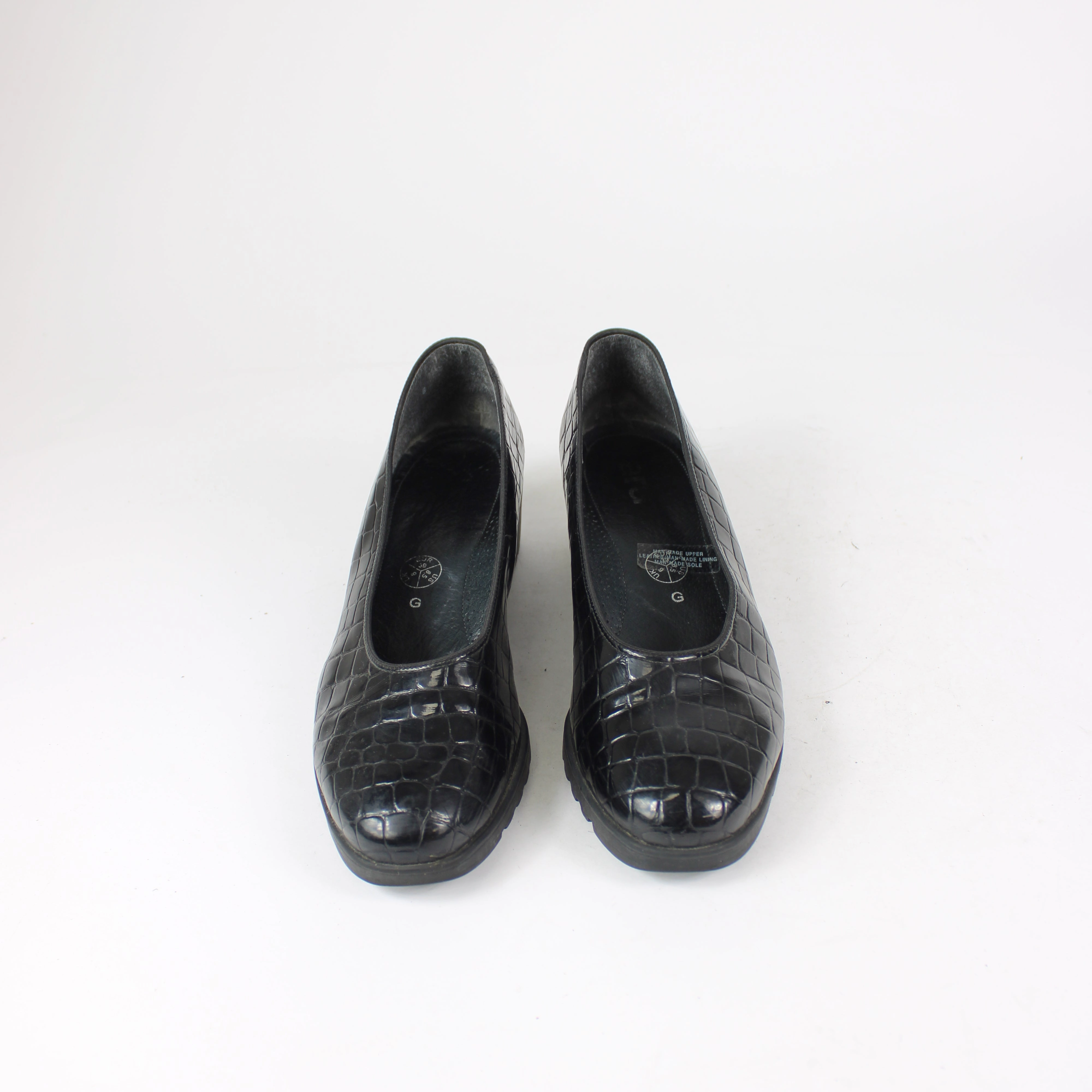 Embellished Shoes Flat Ara Black Slip on Shoes