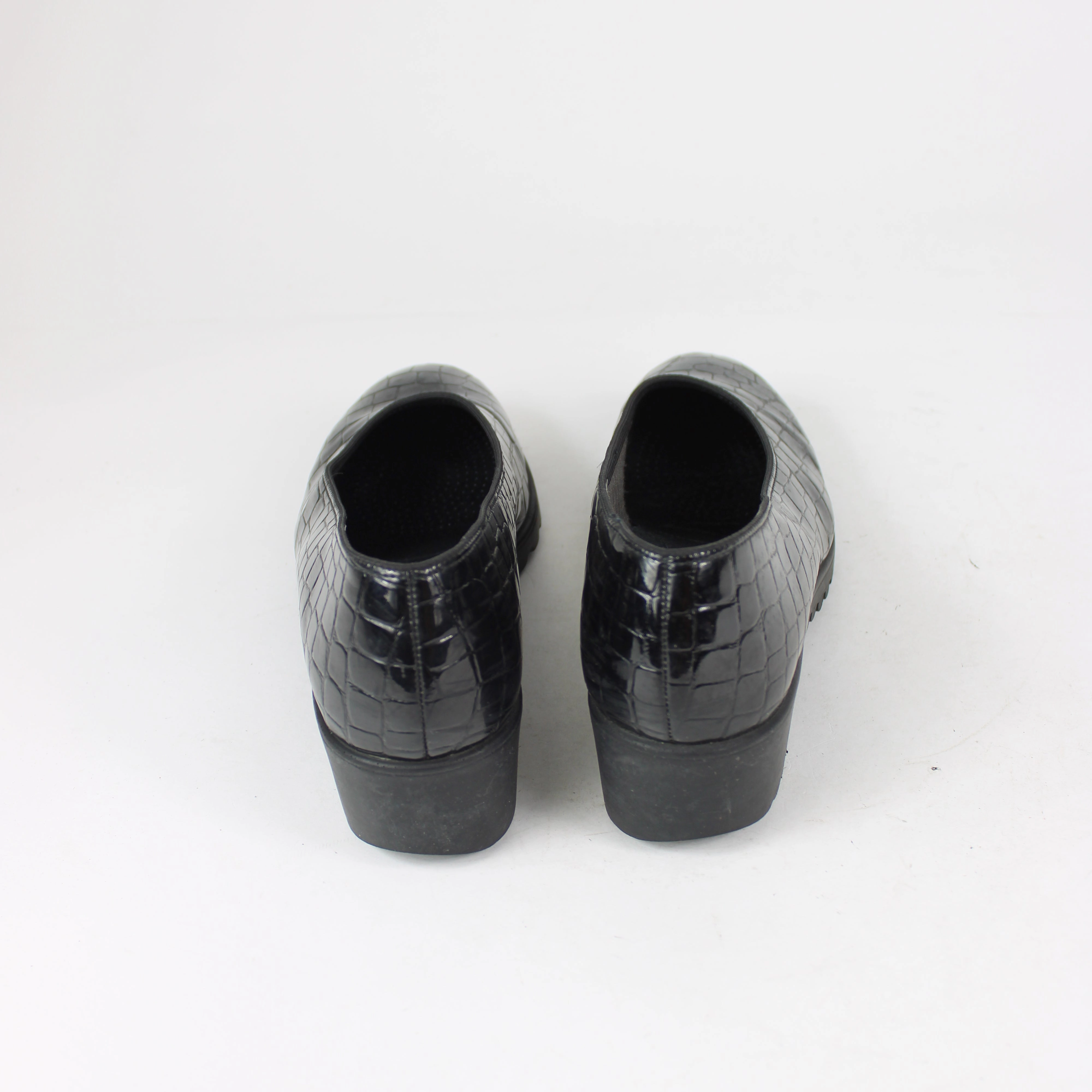 Ara Black Slip on Shoes Best Walking Shoes For Flat Footed