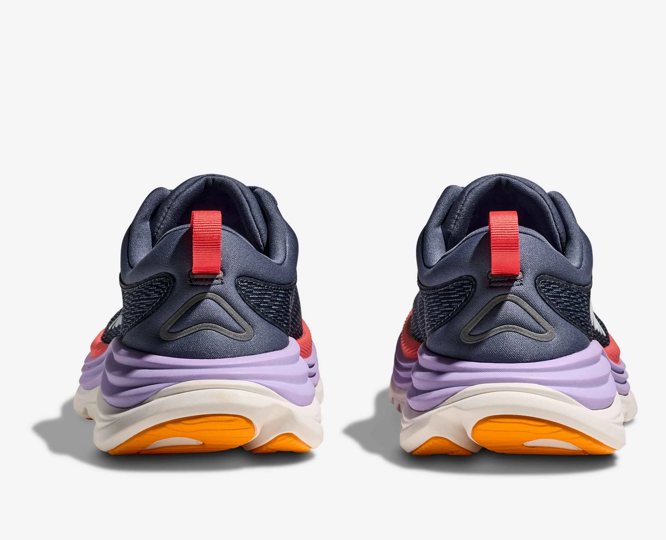 Casual Shoes Reddit Hoka Gaviota 5 Women Cushioned Runing Shoes, Anchor/Grapefruit