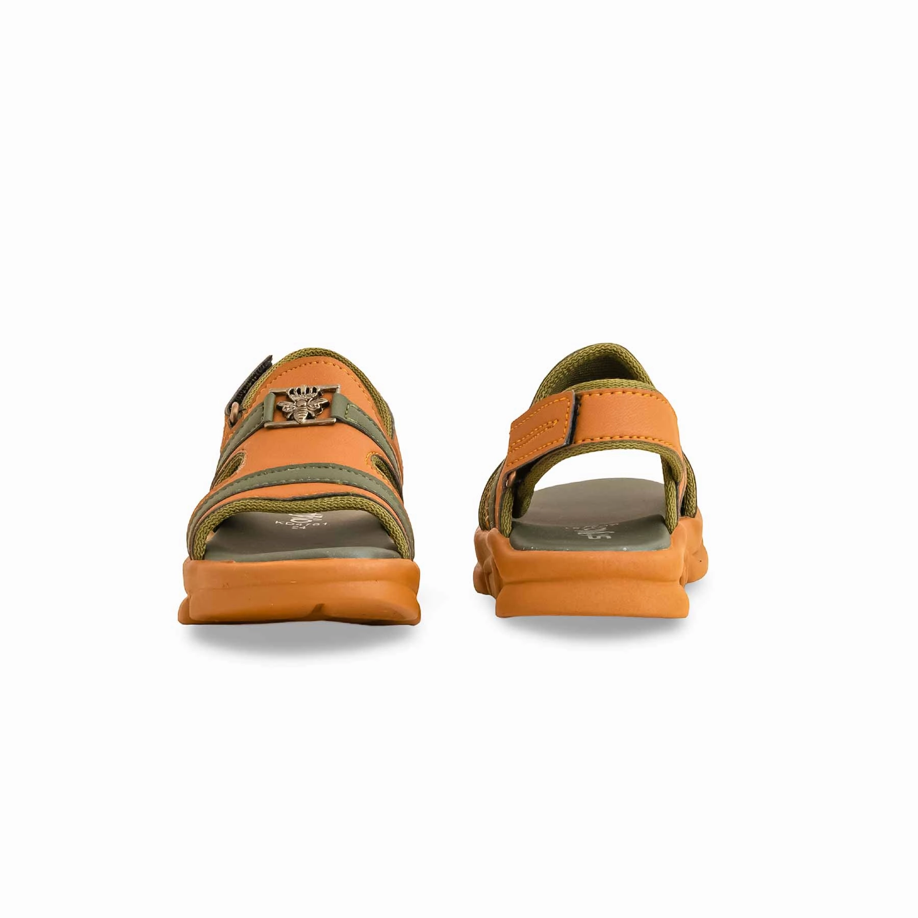 Sandals For Hiking Boys Mustard Formal Sandal KD4781