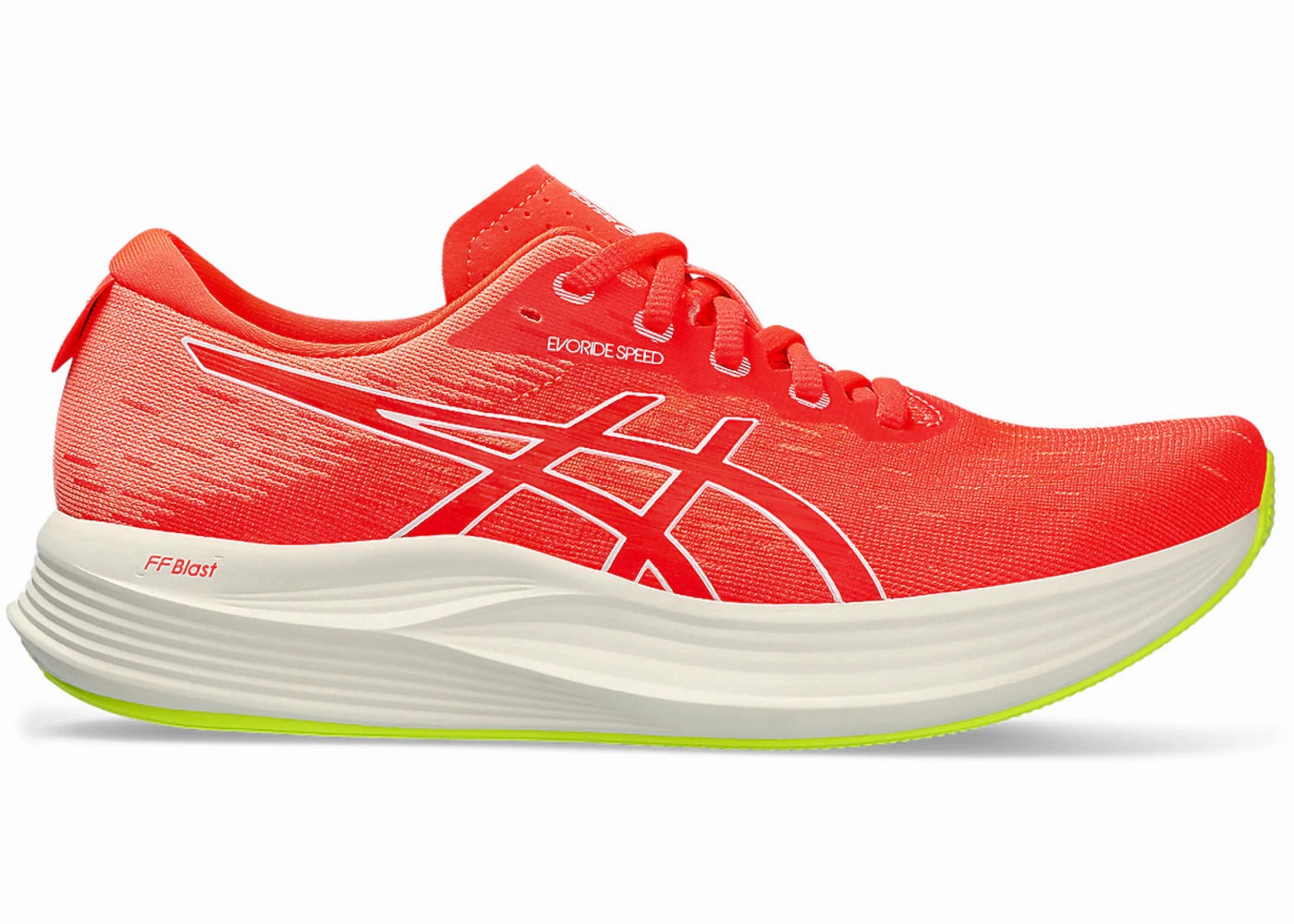 Asics Gel-excite 6 Running Shoes ASICS Evoride Speed 2 Sunrise Red White (Women's)