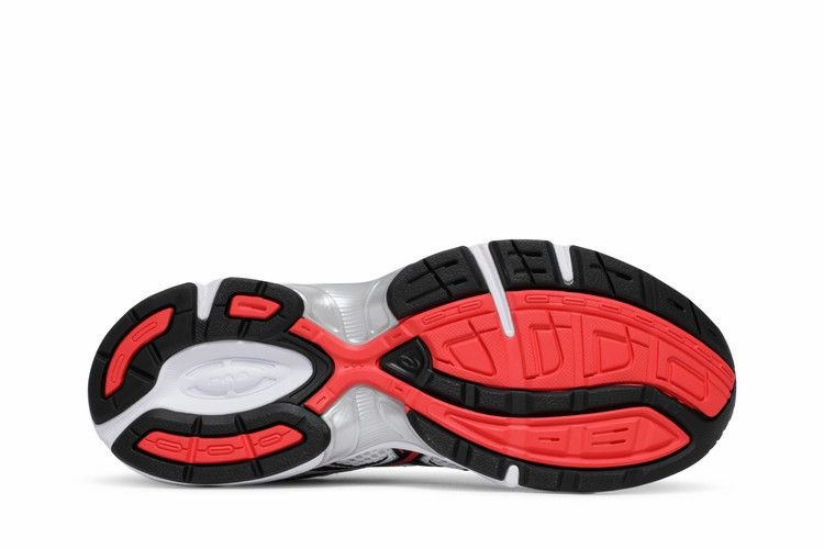 ASICS Gel-1130 White Electric Red Asics Field Speed Ff Hockey Shoes