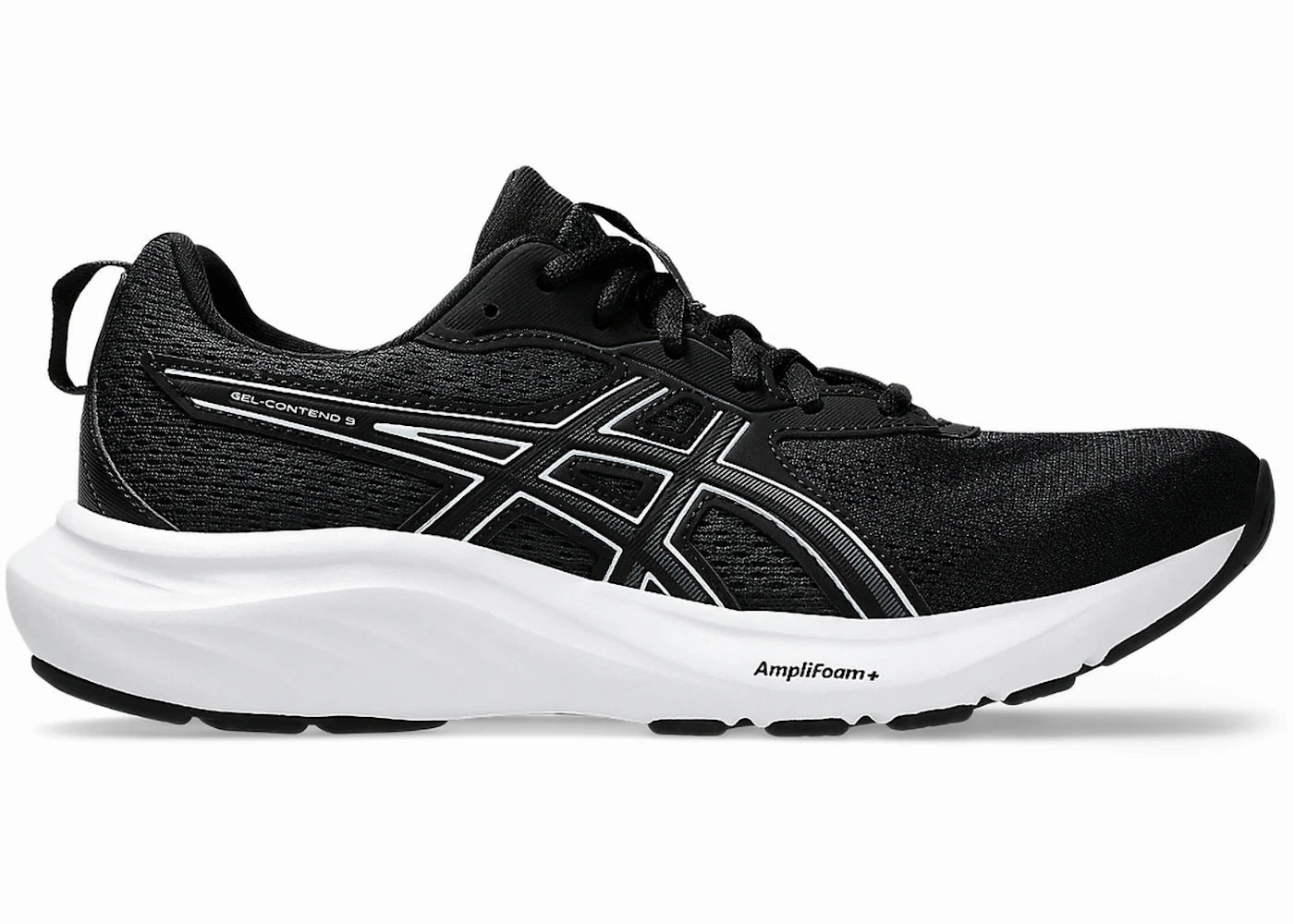 Asics Gel Upcourt Indoor Court Shoes ASICS Gel-Contend 9 Black White (Women's)