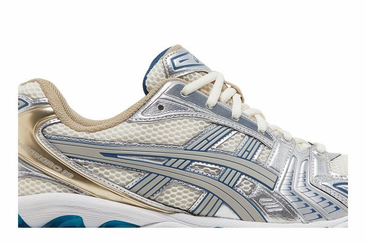 ASICS Gel-Kayano 14 Cream Pure Silver Champagne Asics Running Shoe