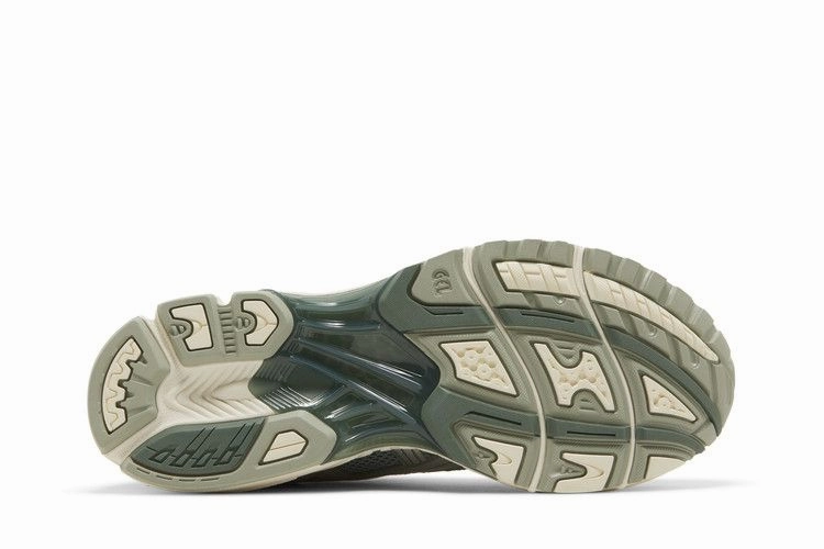 ASICS Gel-Kayano 14 Olive Grey Pure Silver Asics Running Shoes Amplifoam