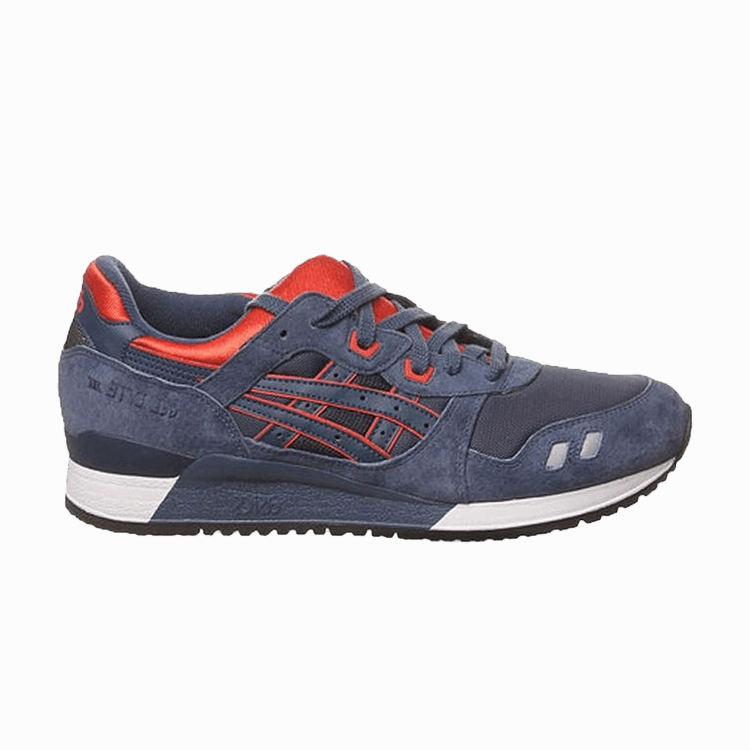 Asics Wrestling Shoes Size 6 ASICS Gel-Lyte III Navy Orange