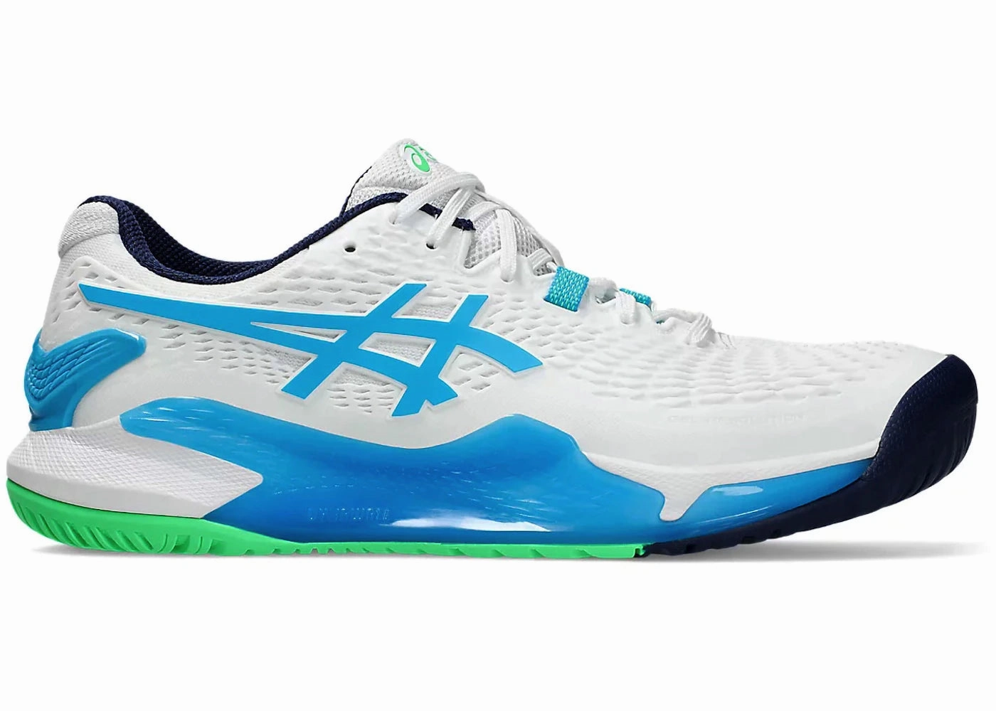 Best Asics Shoes For Daily Running ASICS Gel-Resolution 9 White Digital Aqua