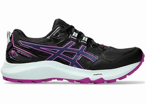 Asics New York Marathon Shoes ASICS Gel-Sonoma 7 Black Blue Expanse (Women's)