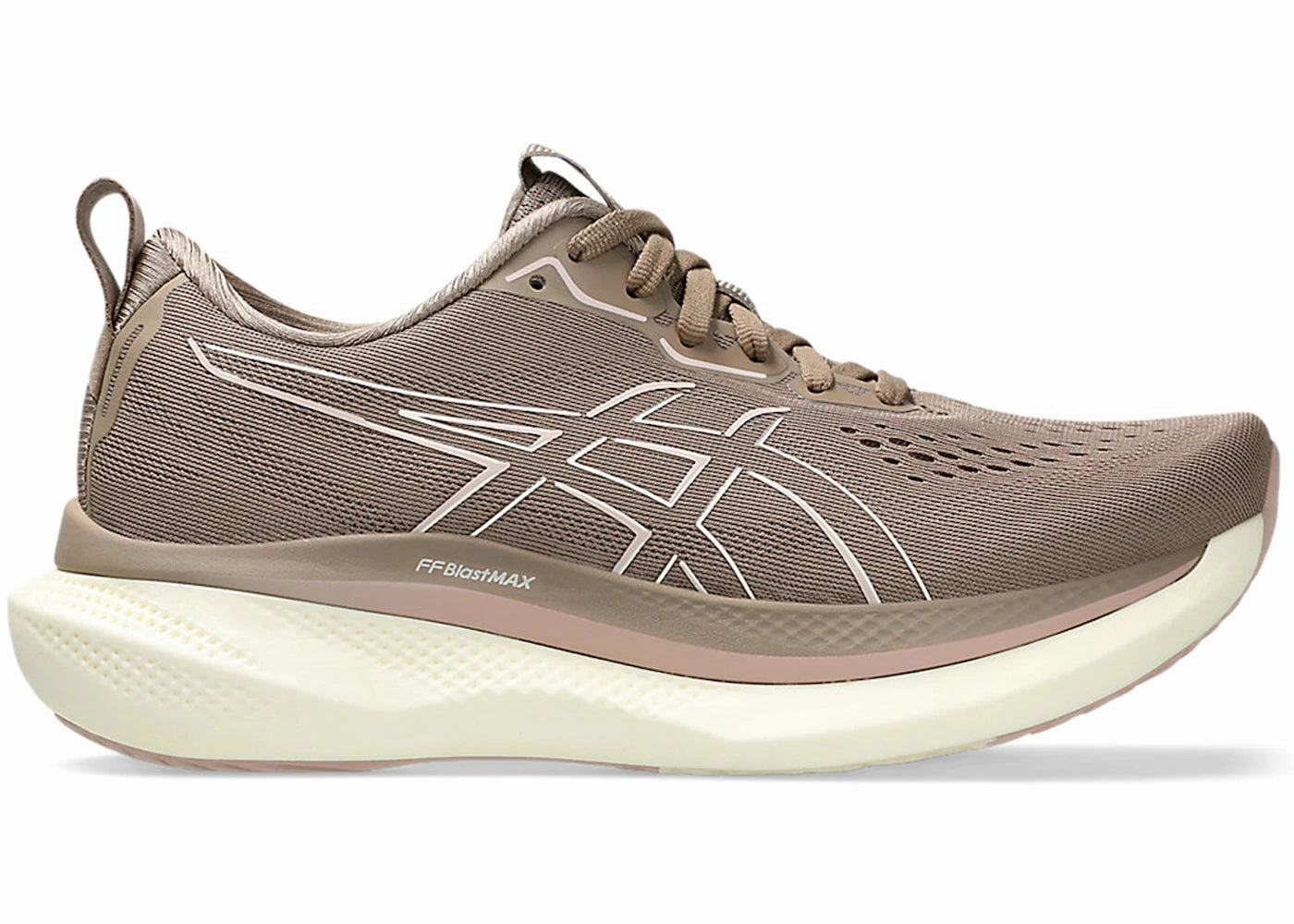 ASICS Glideride Max Taupe Grey Birch (Women's) Asics Shoes Gel