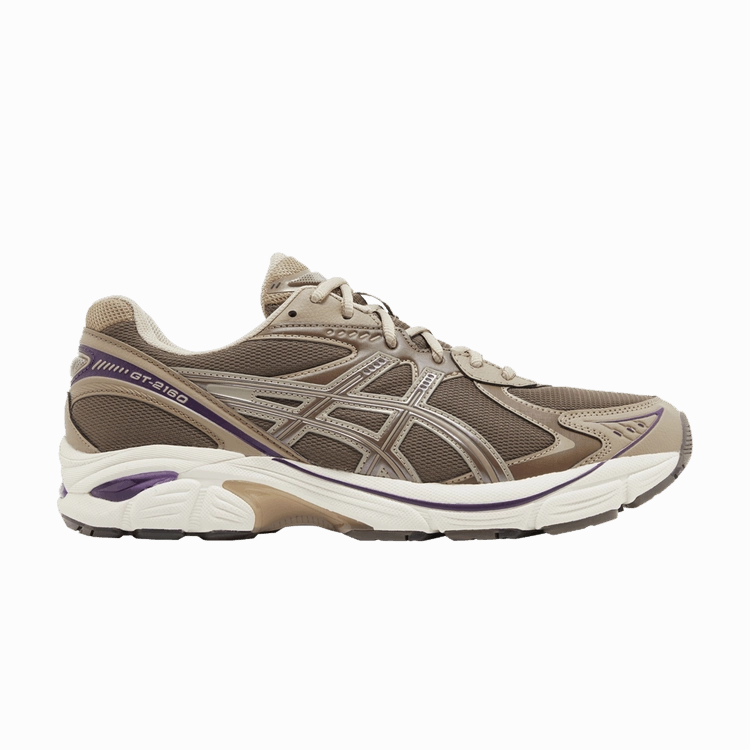 Asics Gel Resolution 5 Tennis Shoe ASICS GT-2160 Dark Taupe Purple