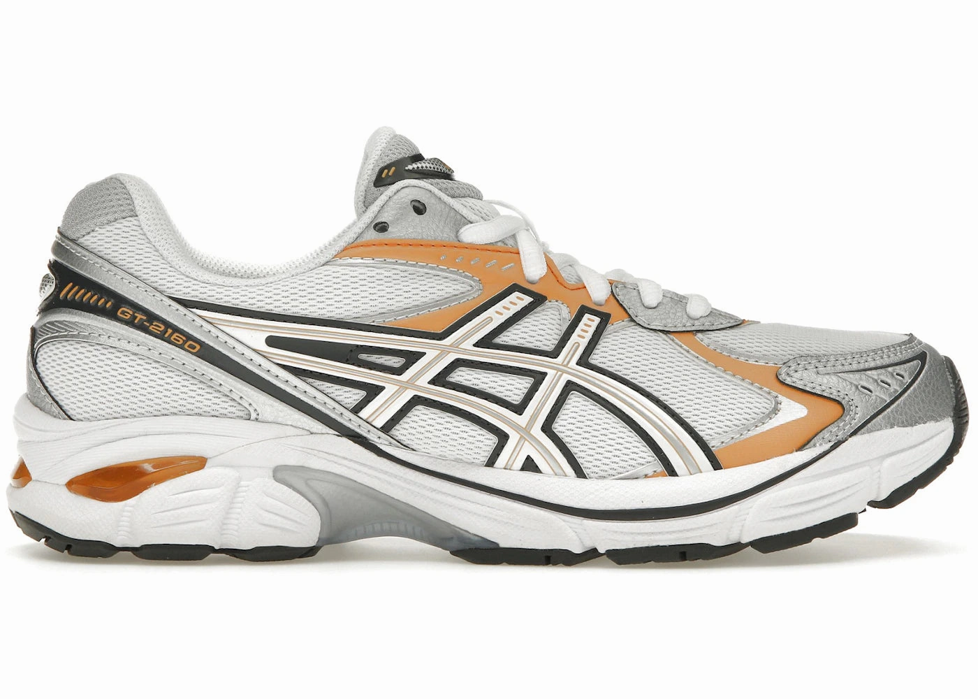 ASICS GT-2160 White Orange Lily Asics Shoes Waterproof