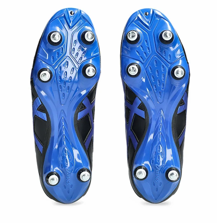 Asics Lethal Speed ST Boots  Black / Blue Asics Trail Shoes Nz