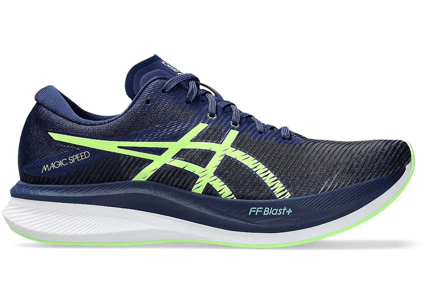 Asics Gel-nimbus 22 Running Shoes ASICS Magic Speed 3 Blue Expanse Illuminate Green