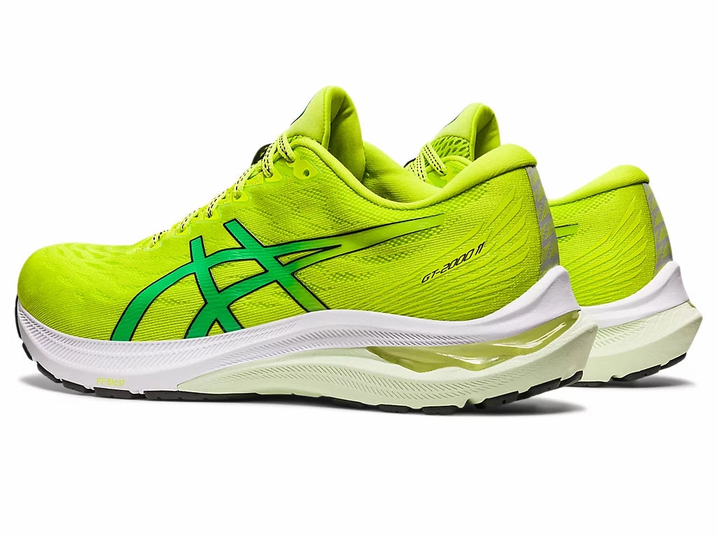 Customize Your Own Asics Wrestling Shoes ASICS Men's GT-2000 11 (Lime Zest/Black)