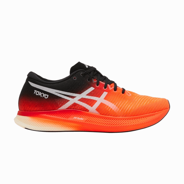ASICS Metaspeed Edge Sunrise Red Black Asics Gel Nimbus 18 Running Shoe
