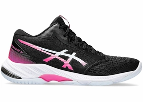 ASICS Netburner Ballistic FF 3 Black Hot Pink (Women's) Best Asics Running Shoes For Marathon